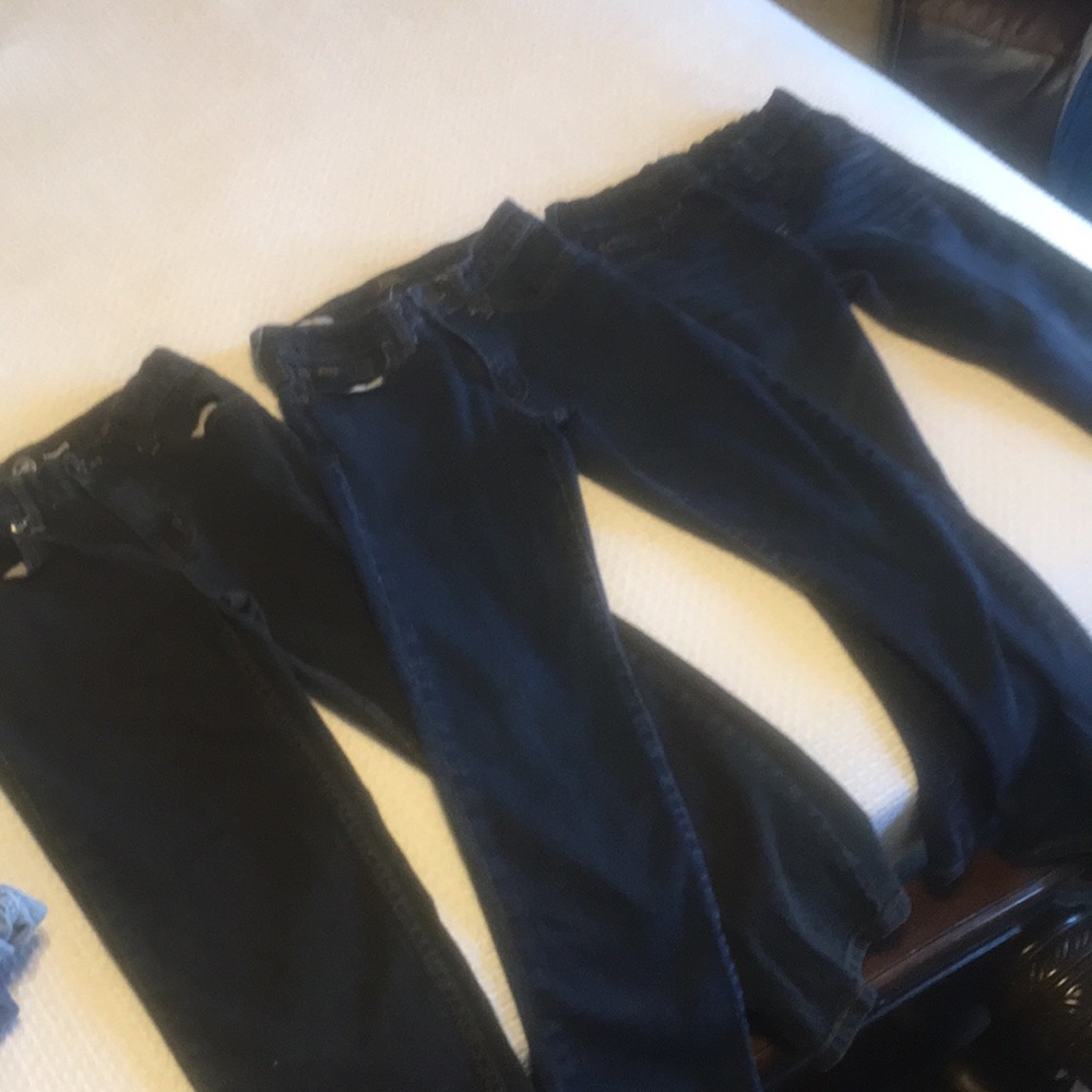 Bundle of 3 Pairs Boys Jeans Size 8-Ralph Lauren Polo, Wrangler &Wonder Nation